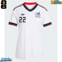 Mexico Hirving Lozano #22 Bortedrakt Dame EM 2024 Kortermet